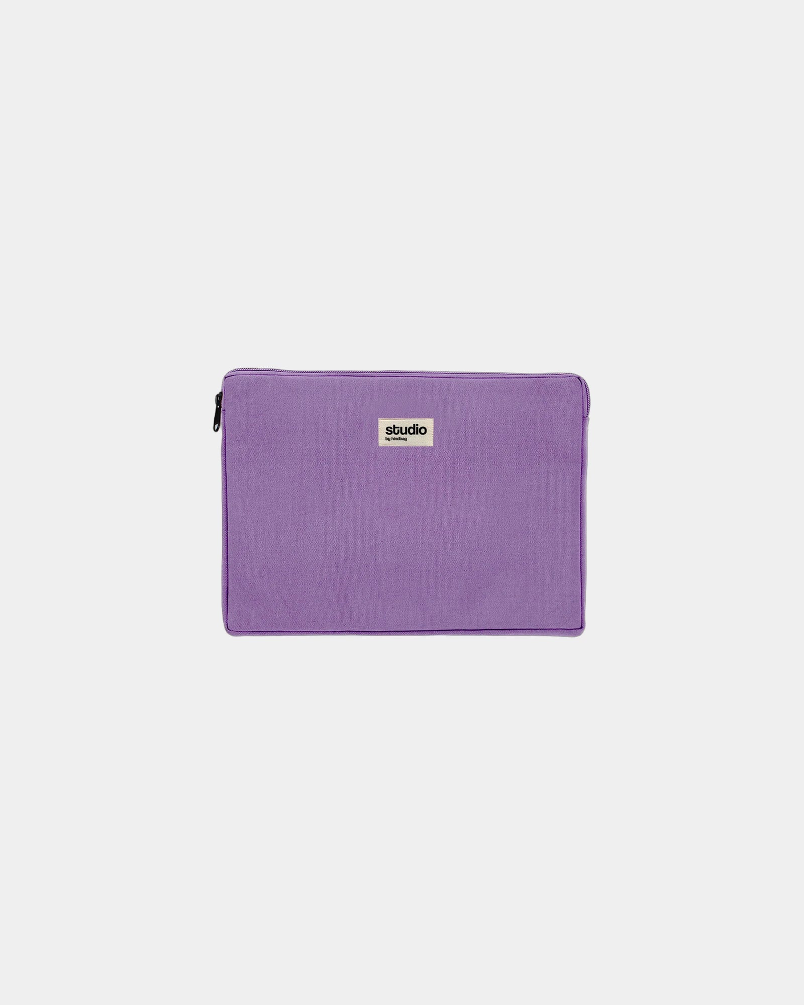Laptophoes biokatoen Hindbag Léo 13" te personaliseren - Lavender